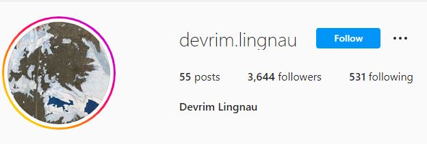 Lingnau's Instagram account