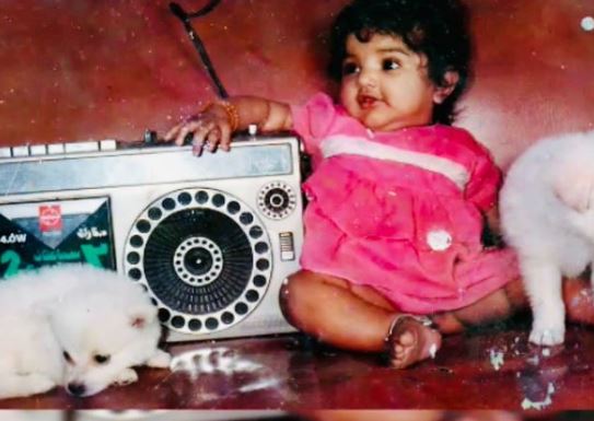 Mahalakshmi childhood image