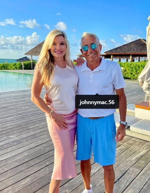 Nadine Caridi with her second husband John Macaluso