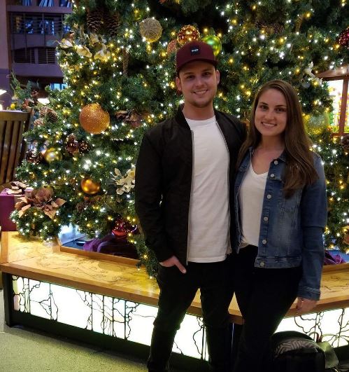 Nick Prugo celebrates Christmas
