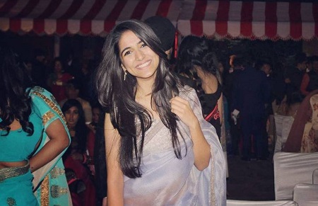 Ojasvi Sharma during her teens