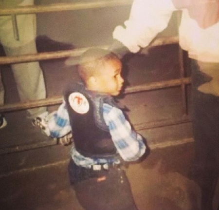 Ouncie Mithcell during his childhood