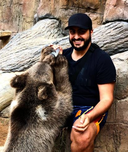 Saif Rubie is an animal lover