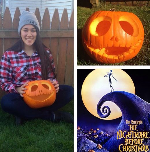 Sarah Stern celebrated Halloween