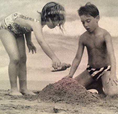 Simon Cohen childhood picture