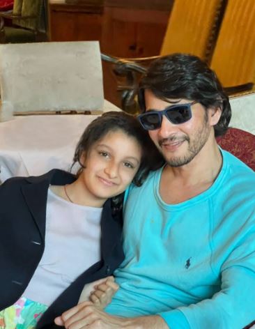 Sitara is the daughter of Mahesh Babu