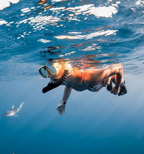 Soph Mosca learned scuba diving