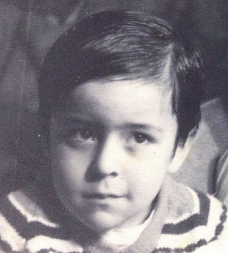 Toto Vega childhood picture