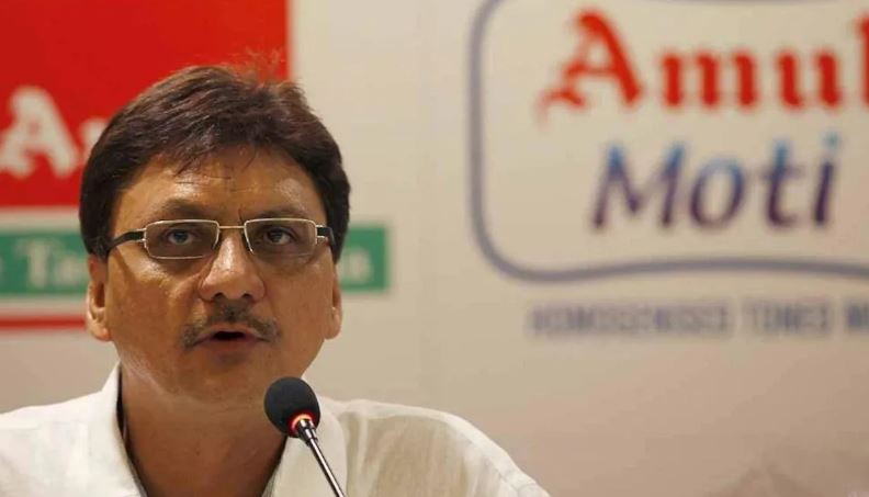 Vipul is the former chairman of Mehsana District Cooperative Milk Producers' Union Ltd
