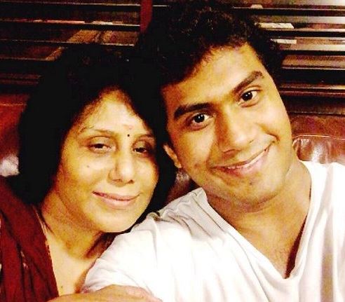 Vishagan and his mother