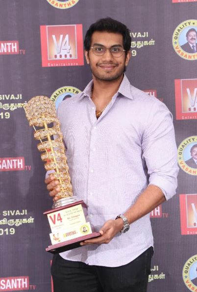 Vishagan won several awards