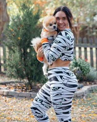 Abby Berner is a dog lover
