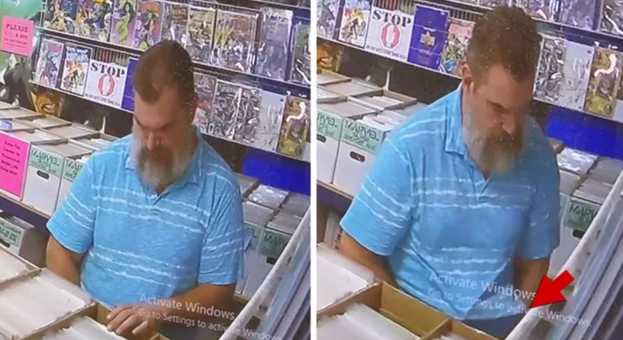 Actor Ray Buffer accused of stealing comic from the store
