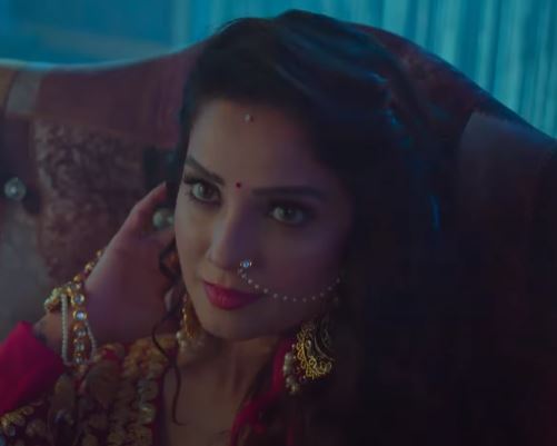 Actress Adaa Khan in the series