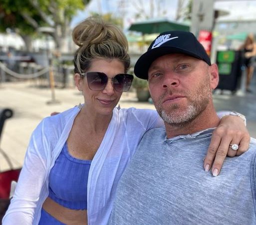 Alexis with her partner Drew