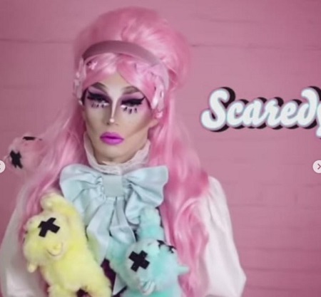 Ally Cubb as drag queen