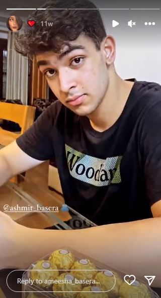 Ameesha Basera brother