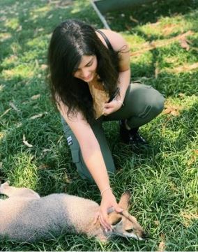 Ameesha Basera loves animals