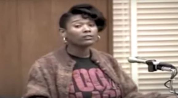 An old photo of Rita Isbell
