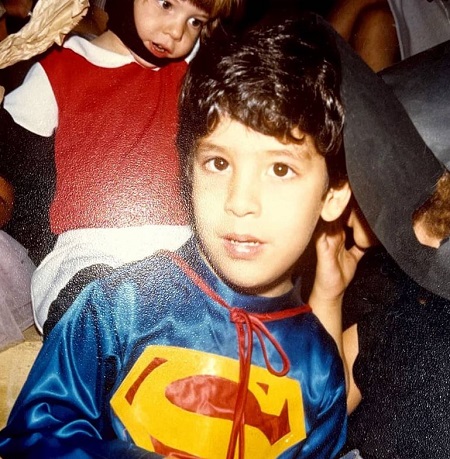 Andres Cuervo childhood picture