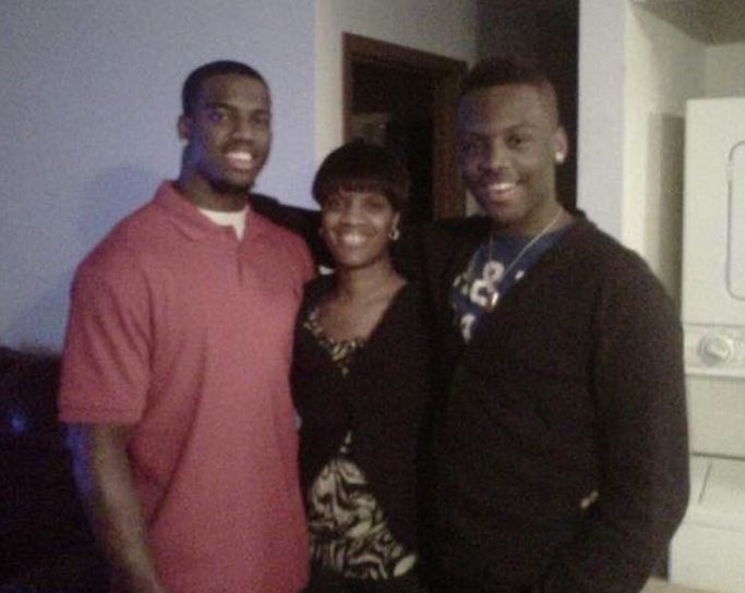 Antonio Dennard and his family