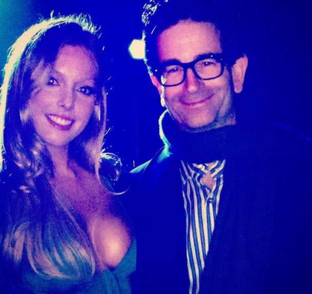 Ashley Matthau with her ex husband