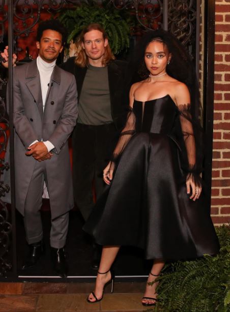Bailey with her co-stars