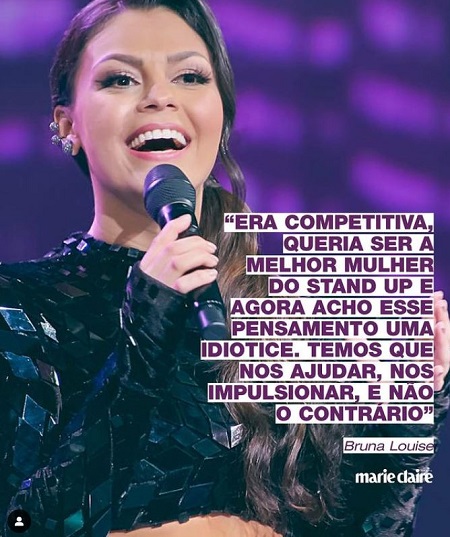 Bruna Louise comedian