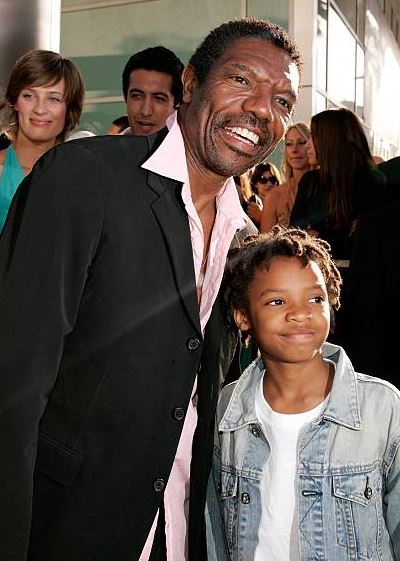 Childhood photo of Henry with his dad Vondie Curtis-Hall