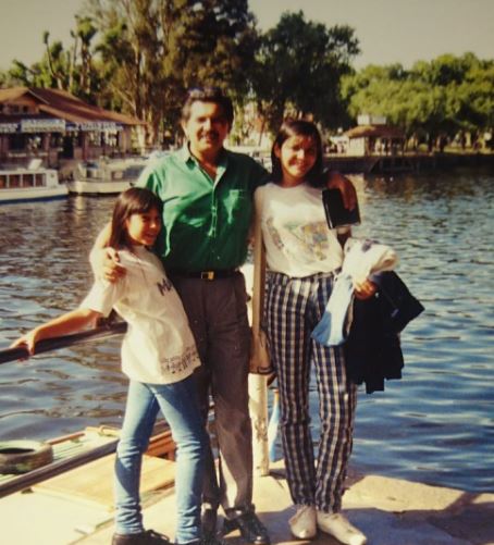 Childhood photo of Luana