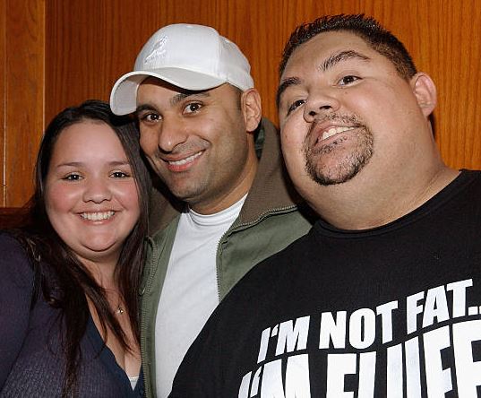 Claudia Valdez with her friends