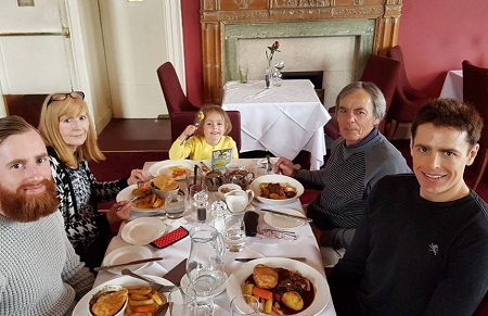 Dale Philip with family