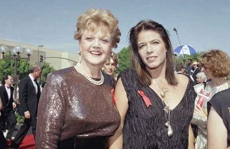 Deidre Angela Shaw with her mother