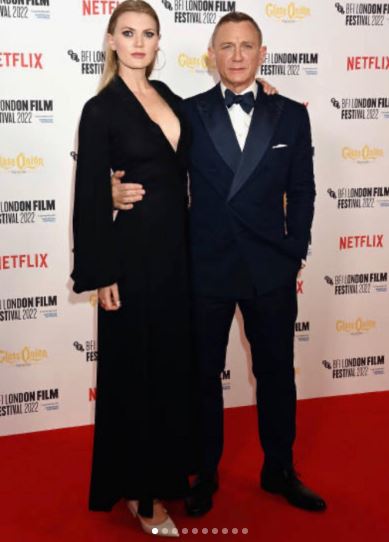 Fiona's ex-husband Daniel Craig and daughter Ella Craig