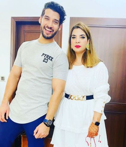 Gautam and his sister Ankita Vig