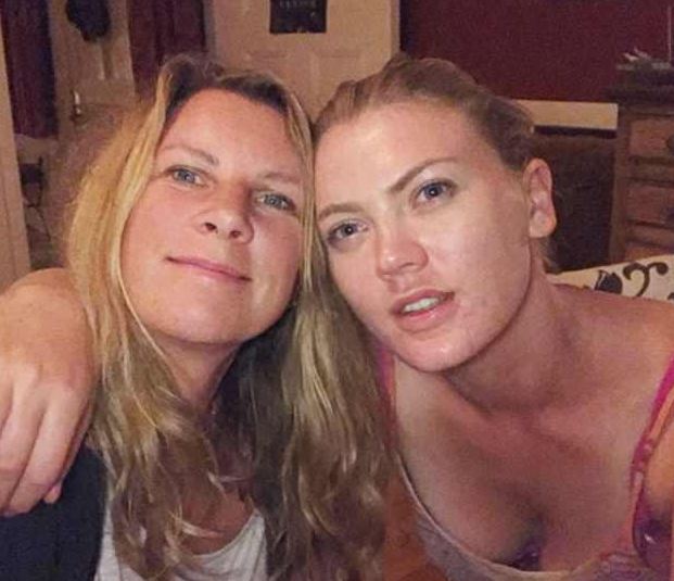 Harley Loudon with her daughter Ella Craig