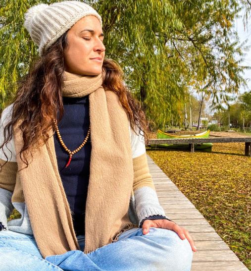 Hervier was a yoga and health coach