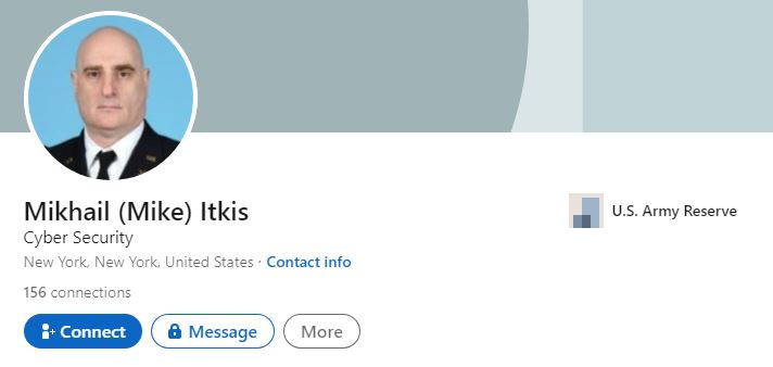 Itkis's LinkedIn profile