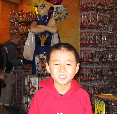 Jimmy Zhang childhood picture