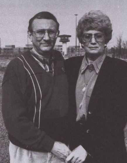 Joyce Dahmer with her husband