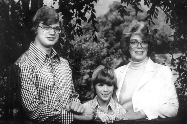 Joyce Dahmer with her sons