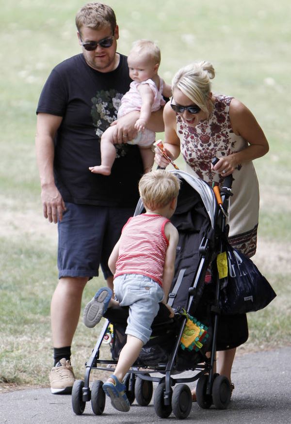Julia and James with thier kids