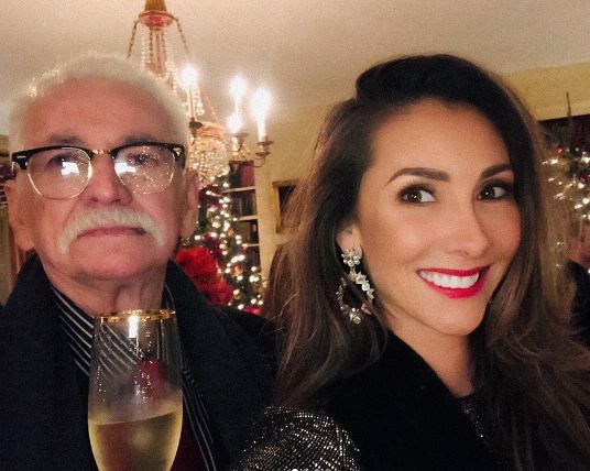 Katrina Campins with her dad