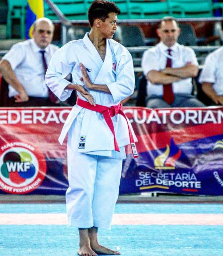 Kieran Tamondong is a Karate champion