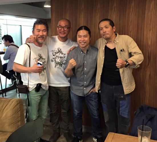Kim and his friends