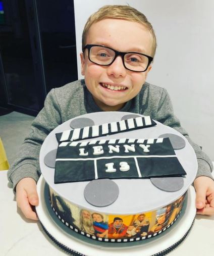 Lenny on his 13th birthday