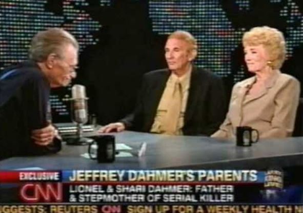 Lionel and his wife Shari Dahmer during an interview
