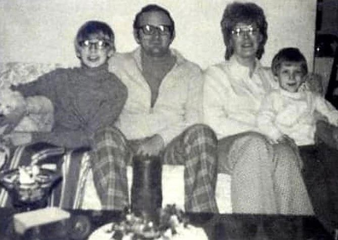 Lionel with his ex-wife Joyce Dahmer and sons Jeffrey Dahmer and David Dahmer