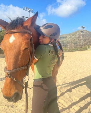 Loujain Adada likes horses