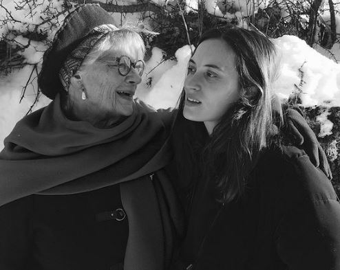 MADIMMI with her grandmom